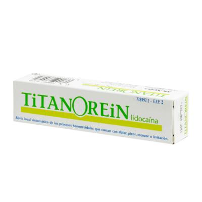 TITANOREIN LIDOCAINA CREMA RECTAL (20g)