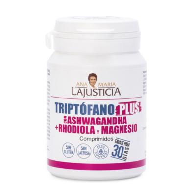 TRIPTOFANO PLUS CON ASHWAGANDHA+ RHODIOLA Y MAGNESIO (60 COMPRIMIDOS)