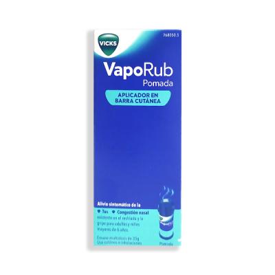 VAPORUB POMADA APLICADOR EN BARRA CUTANEA (35G)