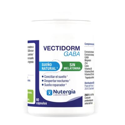 VECTIDORM GABA SUEÑO NATURAL SIN MELATONINA (60 CAPSULAS)