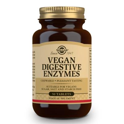 Vegan Enzimas Digestivas (50 comp Masticables)