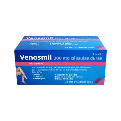 VENOSMIL 200MG CAPSULAS (60 CAPSULAS)