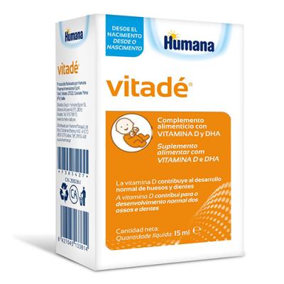 Vitadé VIT.D Y DHA 100% NATURAL (PIPETA 15ml)