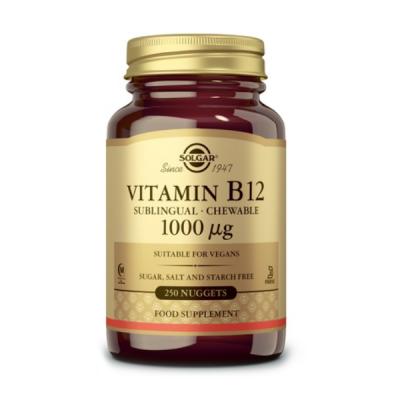 VITAMINA B12 SUBLINGUAL (250 VEG.CAPSULAS)