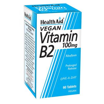 Vitamina B2 - Riboflavina 100mg (60comp)