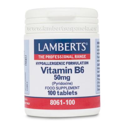 Vitamina B6 50 mg (100tabs)