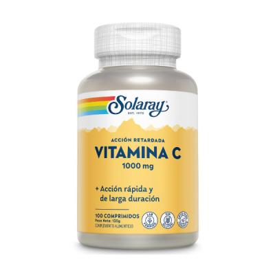 VITAMINA C 1000MG + ACEROLA Y ESCARAMUJO  (100 COMPRIMIDOS)