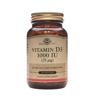VITAMINA D3 1000UI (100 CAPS.BLANDAS)