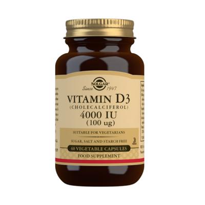 VITAMINA D3 4000UI (60 CAPS.VEGETALES)