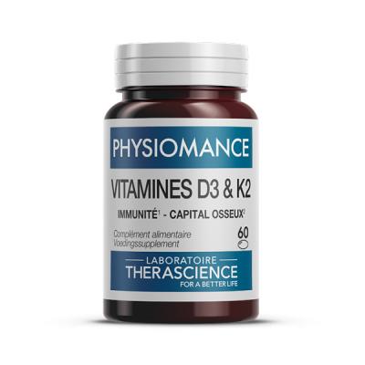 VITAMINA D3 & K2 (60 PERLAS)