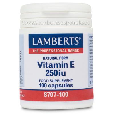 Vitamina E 250 UI (100 caps)