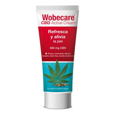WOBECARE CBD ACTIVE CREAM 500MG (100ML)	