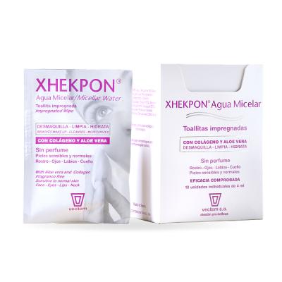 XHEKPON AGUA MICELAR TOALLITAS (4ML x 10 TOALLITAS)