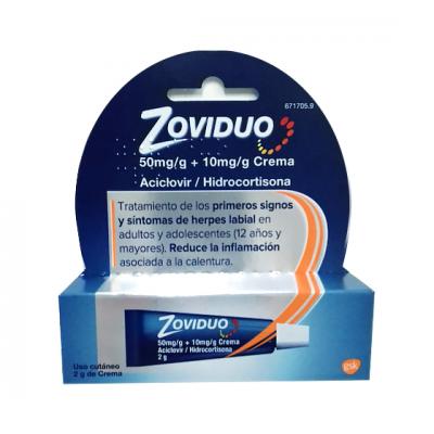 Zoviduo Crema  50mg/g + 10mg/g