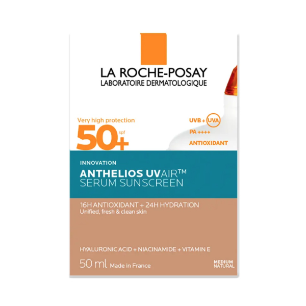 LA ROCHE POSAY  ANTHELIOS UV AIR SERUM SPF50 TONO MEDIUM (50ML)