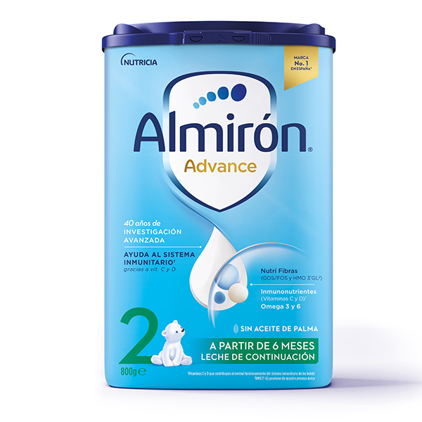 Almirón digest 2 leche de continuación 800gr nueva fórmula