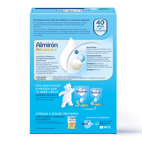 ALMIRON ADVANCE 2 FORMATO AHORRO (1200g)