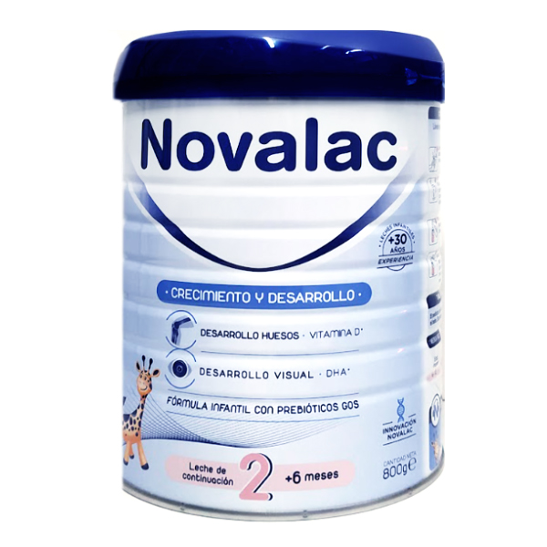 NOVALAC 2 LECHE DE CONTINUACIÓN - ANTES PREMIUM 2 +6 MESES (800G) 