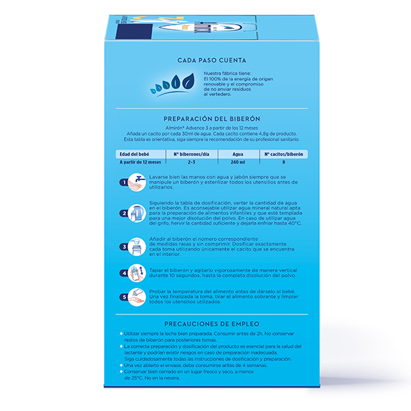 ALMIRON ADVANCE 3 Crecimiento con Pronutra+ FORMATO AHORRO (1200g)