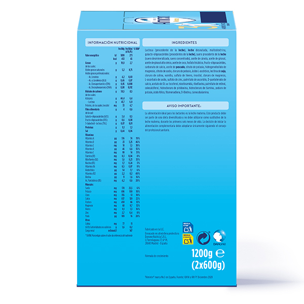 ALMIRON ADVANCE 3 Crecimiento con Pronutra+ FORMATO AHORRO (1200g)