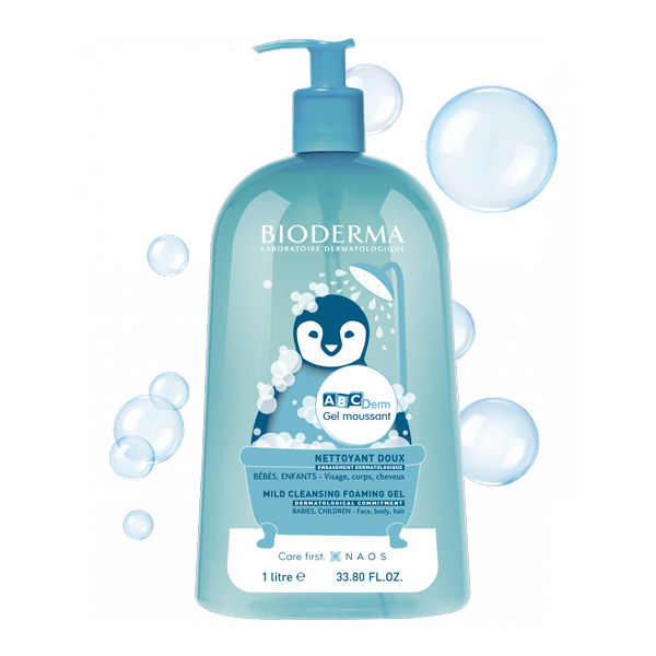 BIODERMA ABCDERM GEL MOUSSANT SIN JABÓN BEBÉS (1000ML)