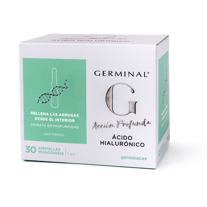 GERMINAL ACCIÓN PROFUNDA ÁCIDO HIALURÓNICO (1ml x 30 AMPOLLAS) 