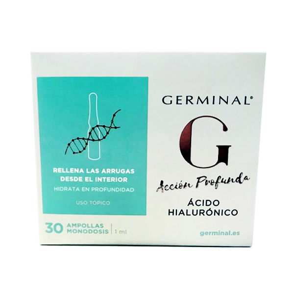 GERMINAL ACCIÓN PROFUNDA ÁCIDO HIALURÓNICO (1ml x 30 AMPOLLAS) 