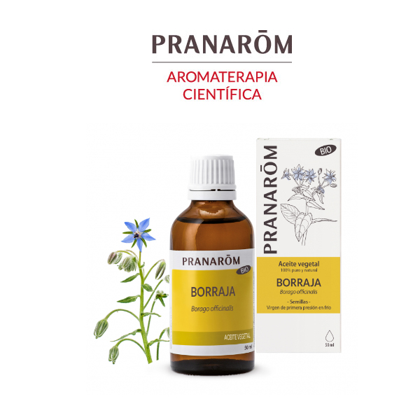 PRANAROM ACEITE VEGETAL BIO BORRAJA (50ML)