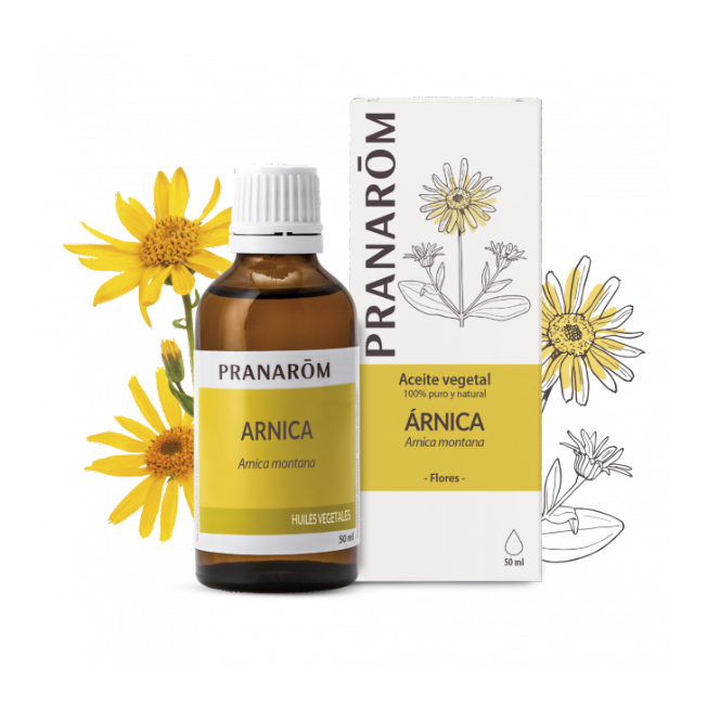 PRANAROM Aceite vegetal de Árnica BIO (50ml)		