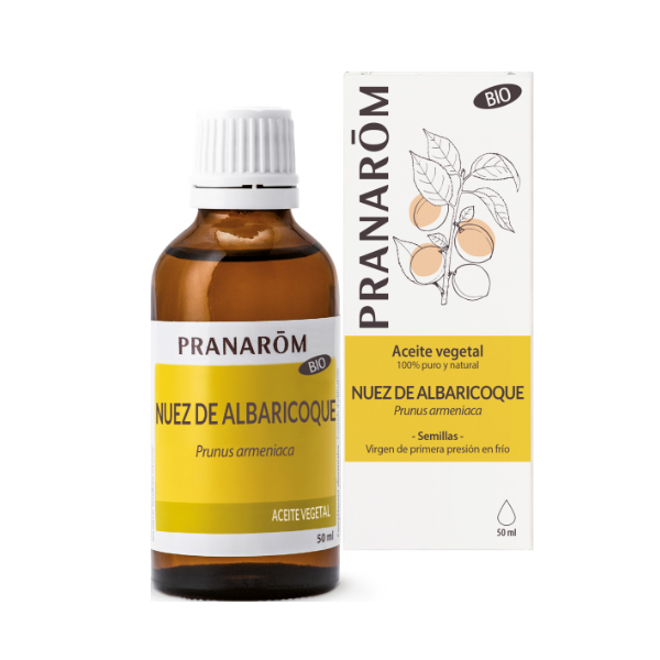 PRANAROM Aceite Vegetal Nuez de Albaricoque BIO (50ml)