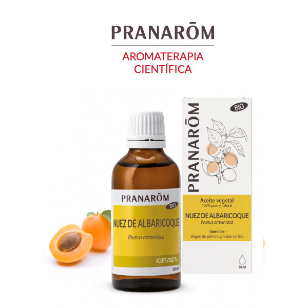 PRANAROM Aceite Vegetal Nuez de Albaricoque BIO (50ml)