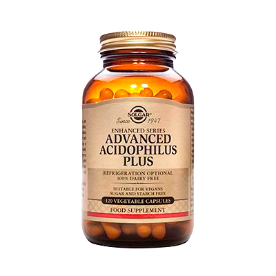 ACIDOPHILUS PLUS AVANZADO (120 CAPS.VEGETALES)