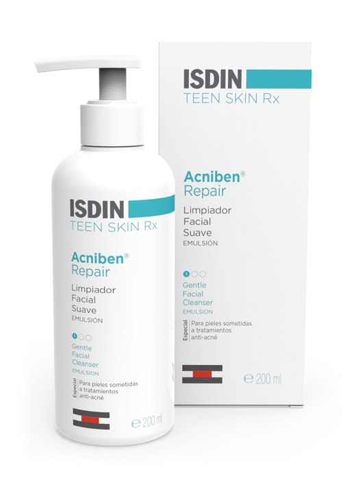 ISDIN Acniben Repair Limpiador Facial Suave Emulsión (200ML)	