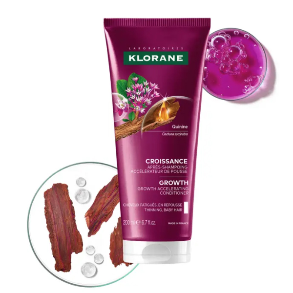 KLORANE ACONDICIONADOR ACELERERADOR DE CRECIMIENTO (200ML)