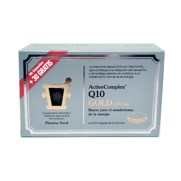 PHARMA NORD ACTIVECOMPLEX Q10 GOLD 100MG (90caps +30caps)	