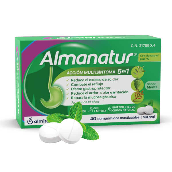 ALMIRALL ALMANATUR (40 COMP.MASTICABLES)