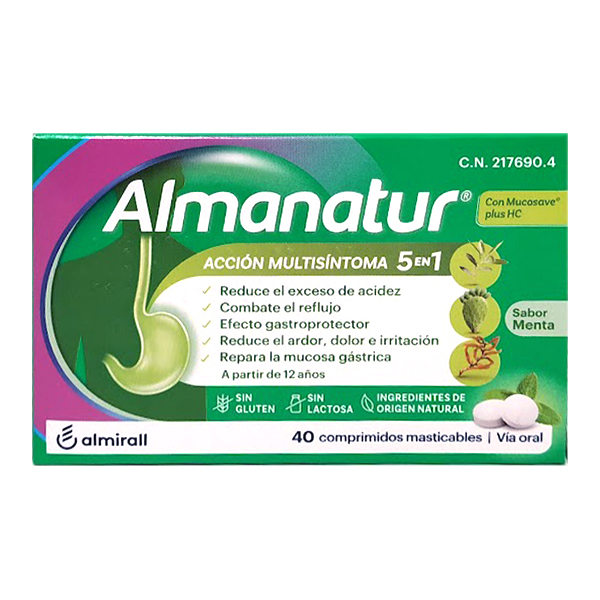 ALMIRALL ALMANATUR (40 COMP.MASTICABLES)