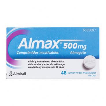 ALMAX 500mg (48comp. Masticables)