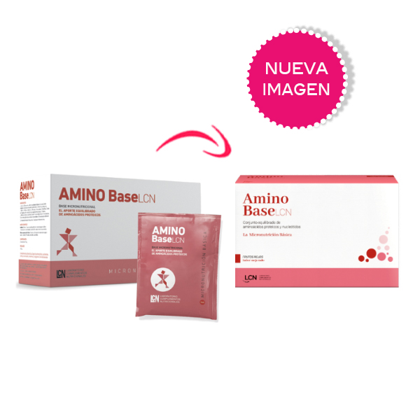 LCN LABORATORIOS AMINO BASE SABOR FRUTOS ROJOS (30 sobres de 9,6g)