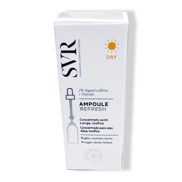 SVR [RE] AMPOLLA REFRESH 2% CAFEINA + PEPTIDOS (PIPETA 15ML)