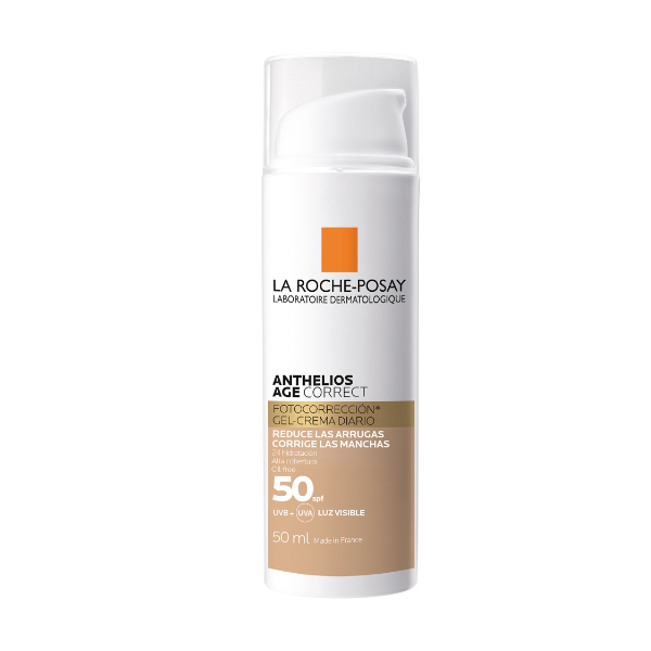 LA ROCHE POSAY ANTHELIOS AGE CORRECT SPF50 GEL-CREMA FOTOCCORRECION DIARIA CON COLOR (50ML)
