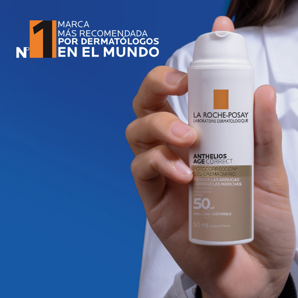 LA ROCHE POSAY ANTHELIOS AGE CORRECT SPF50 GEL-CREMA FOTOCCORRECION DIARIA CON COLOR (50ML)