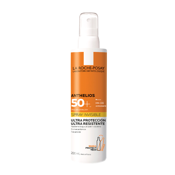 LA ROCHE POSAY Anthelios Duplo Spray Invisible Spf 50+ (2 UNIDADES x200ml)