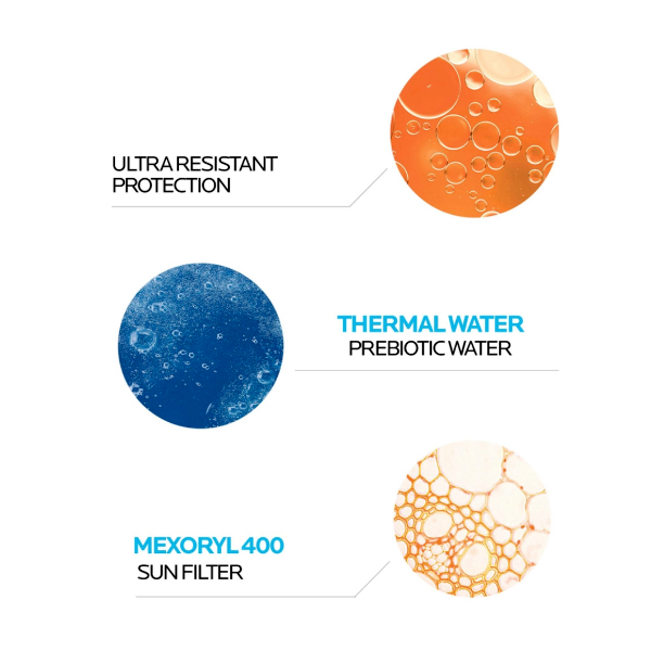 LA ROCHE POSAY ANTHELIOS UV-MUNE 400 DERMOPEDIATRICS FLUIDO INVISIBLE PROTECTOR SOLAR ROSTRO SPF50+ PARA NIÑOS (50ML)