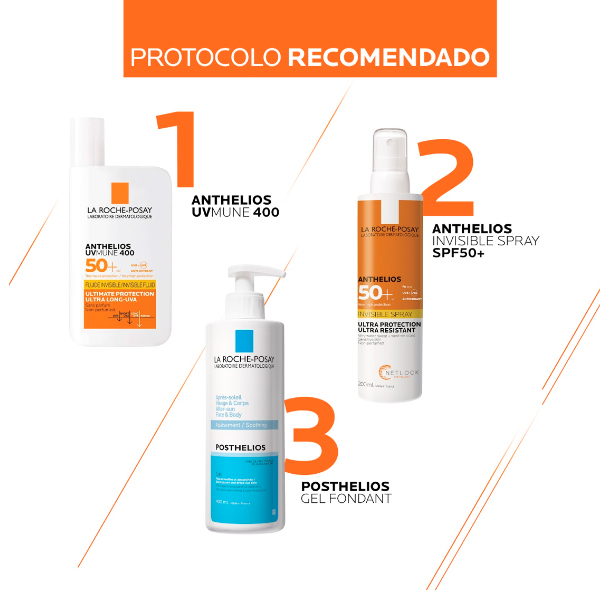LA ROCHE POSAY ANTHELIOS UV-MUNE 400 FLUIDO INVISIBLE SPF50+ (50ml)
