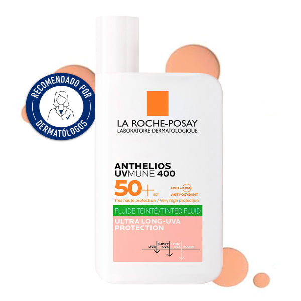 LA ROCHE POSAY ANTHELIOS UV-MUNE 400 OIL CONTROL FLUIDO SPF50+ COLOR (50ml)
