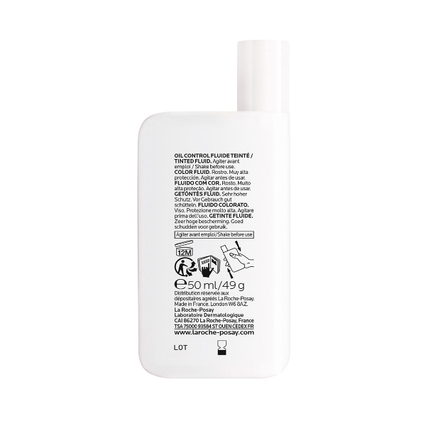 LA ROCHE POSAY ANTHELIOS UV-MUNE 400 OIL CONTROL FLUIDO SPF50+ COLOR (50ml)