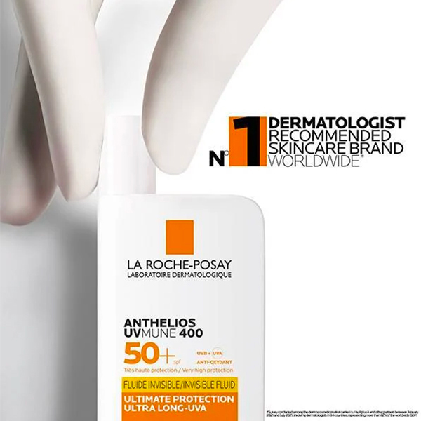 LA ROCHE POSAY ANTHELIOS UV-MUNE 400 PLUS FLUIDO INVISIBLE SPF50+ (50ML)