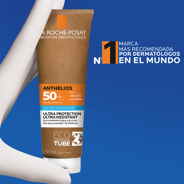 LA ROCHE POSAY ANTHELIOS LECHE HIDRATANTE ECO-SOSTENIBLE SPF50+ (250ml)
