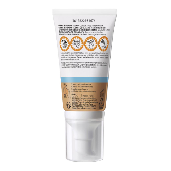 LA ROCHE POSAY ANTHELIOS UV-MUNE 400 CREMA HIDRATANTE SPF50+ COLOR (50ml)